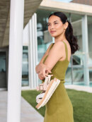 Rieker sandal - metallic - Dame - Sandaler - Rieker