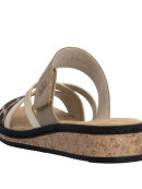 Rieker sandaler - beige kombi/leo - Dame - Sandaler - Rieker
