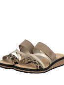 Rieker sandal - beige kombi/leo - Dame - Sandaler - Rieker