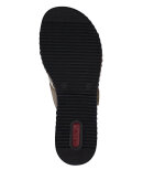 Rieker sandaler - beige kombi/leo - Dame - Sandaler - Rieker
