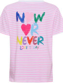 Marta T-Shirt - pink/hvid - Dame - T-shirts - MARTA