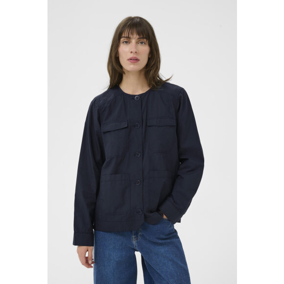 Part Two Jakke - Navy - Skjortejakker - dame - Part Two