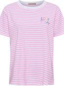 Marta T-Shirt - pink/hvid - Dame - T-shirts - MARTA