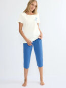 Triumph Natsæt - hvid/blå - Nattøj og Morgenkåber - Triumph