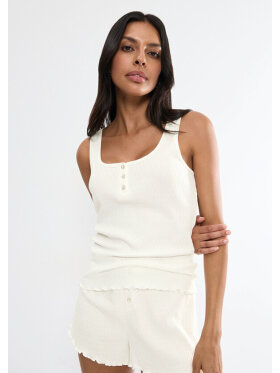 Triumph Top u/æ - hvid  - Nattøj og Morgenkåber - Triumph