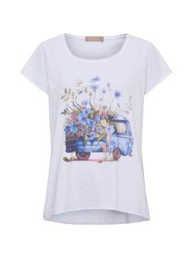 Marta Lyseblå - Bus/blå - Dame - T-shirts - MARTA