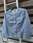 2-biz jakke - blå/stribet - Jakker & frakker til dame - stort udvalg - 2-Biz