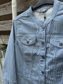 2-biz jakke - blå/stribet - Jakker & frakker til dame - stort udvalg - 2-Biz