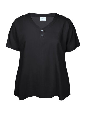 Zhenzi bluse - sort - Overdele til Plus size - Zhenzi