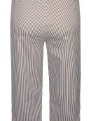 Zhenzi piratbuks - Brun/Stribet - Plus size bukser til kvinder - Zhenzi