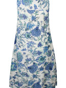 Zhenzi kjole - blå mix - Kjoler til plus size kvinder - Zhenzi