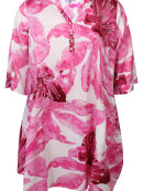 Zhenzi kjole - pink mix - Kjoler til plus size kvinder - Zhenzi