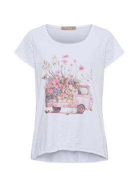 Marta T-Shirt - Bus/lyserød - Dame - T-shirts - MARTA