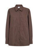 Wasabiconcept skjorte - brun - Overdele til Plus size - Wasabiconcept