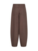 Wasabiconcept bukser - brun - Plus size bukser til kvinder - Wasabiconcept