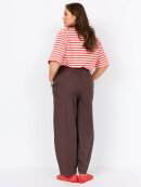 Wasabiconcept bukser - brun - Plus size bukser til kvinder - Wasabiconcept