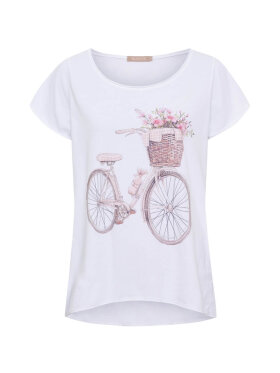 Marta T-Shirt - Bike/Lyserød - Dame - T-shirts - MARTA