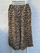 Vila Culotte Buks - Leopard  - Dame - Bukser  - VILA