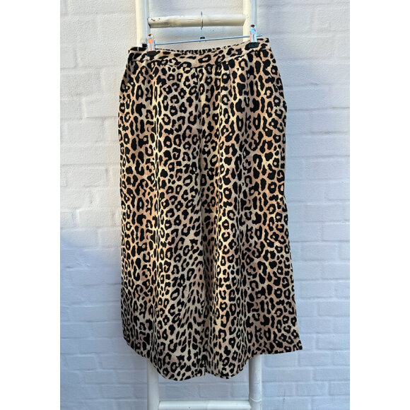 Vila Culotte Buks - Leopard  - Dame - Bukser  - VILA