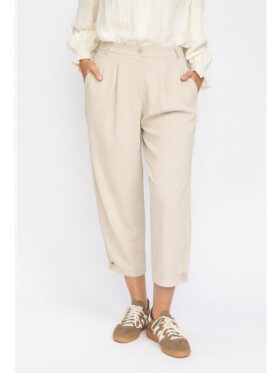 2-biz bukser - sand - Dame - Bukser  - 2-Biz