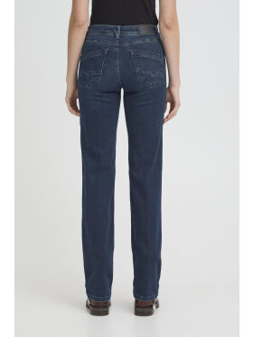 Pulz Jeans straight - Dark Blue - Dame - Jeans - PULZ Jeans