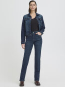 Pulz Jeans straight - Dark Blue - Dame - Jeans - PULZ Jeans