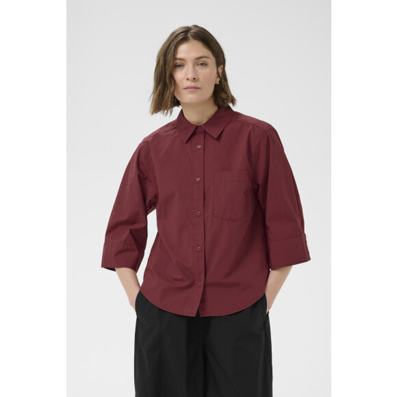 Part Two Skjorte - rød - Skjorter til kvinder - Part Two