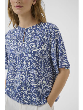 Part Two bluse - blå/off - Dame - Bluser - Part Two