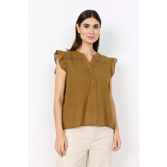 Soyaconcept Top - Sennepsgul - Toppe til dame - Sommertoppe mm. - Soyaconcept 