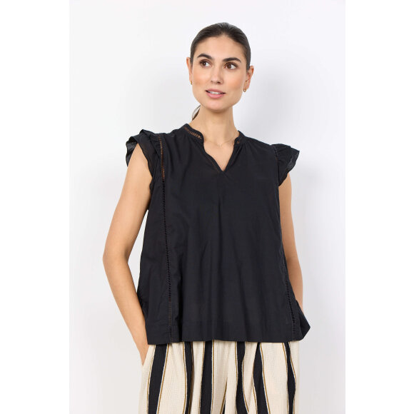Soyaconcept Top - Sort - Toppe til dame - Sommertoppe mm. - Soyaconcept 