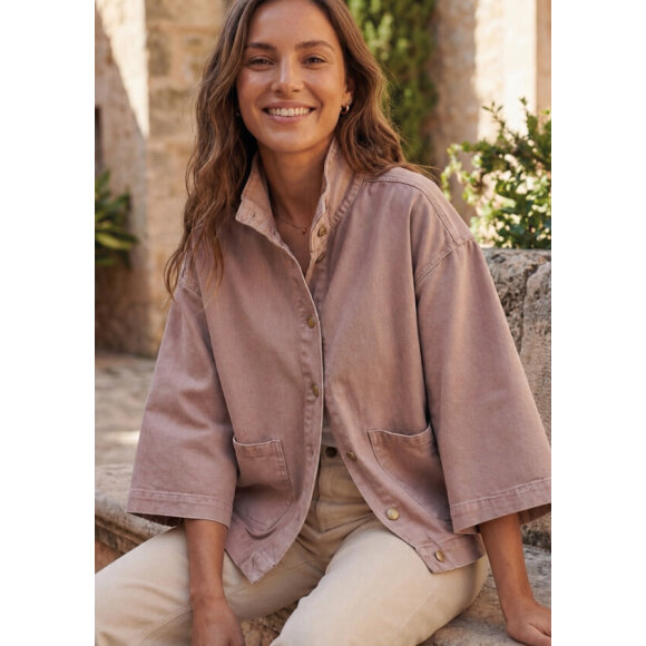 Prepair jakke/skjorte - rosa - Denim jakker - PREPAIR