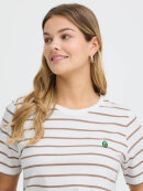Fransa T-Shirt - off/sand - Dame - T-shirts - FRANSA
