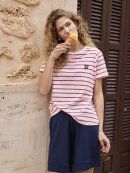 Fransa T-shirt - off/rød - Dame - T-shirts - FRANSA