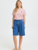 Fransa T-shirt - off/rød - Dame - T-shirts - FRANSA