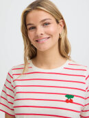 Fransa T-shirt - off/rød - Dame - T-shirts - FRANSA