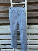 2-biz buks - blå/stribet - Dame - Bukser  - 2-Biz