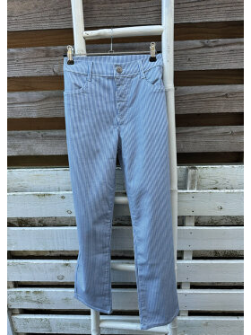 2-biz buks - blå/stribet - Dame - Bukser  - 2-Biz