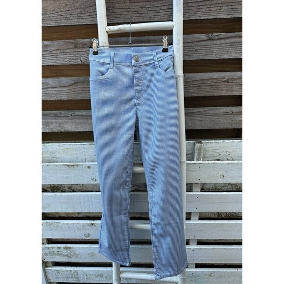 2-biz buks - blå/stribet - Dame - Bukser  - 2-Biz