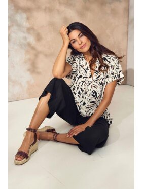 Signature bluse - sort mix - Dame - Bluser - Signature