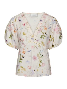 Neo Noir Bluse - blomster - Dame - Bluser - Neo Noir