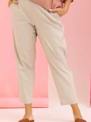 Zhenzi buks - sand - Plus size bukser til kvinder - Zhenzi