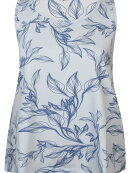 Zhenzi top - blå mix - Overdele til Plus size - Zhenzi