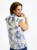 In Front Bluse - off/blå - Dame - Bluser - IN FRONT