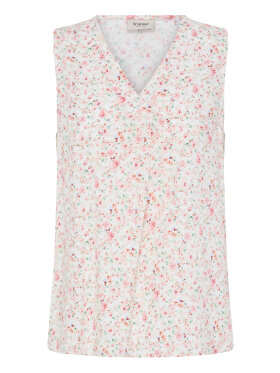 Fransa Top - pink/blomster - Toppe til dame - Sommertoppe mm. - FRANSA