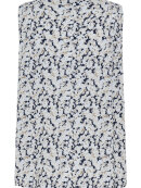 Fransa Top - blå/blomster  - Toppe til dame - Sommertoppe mm. - FRANSA
