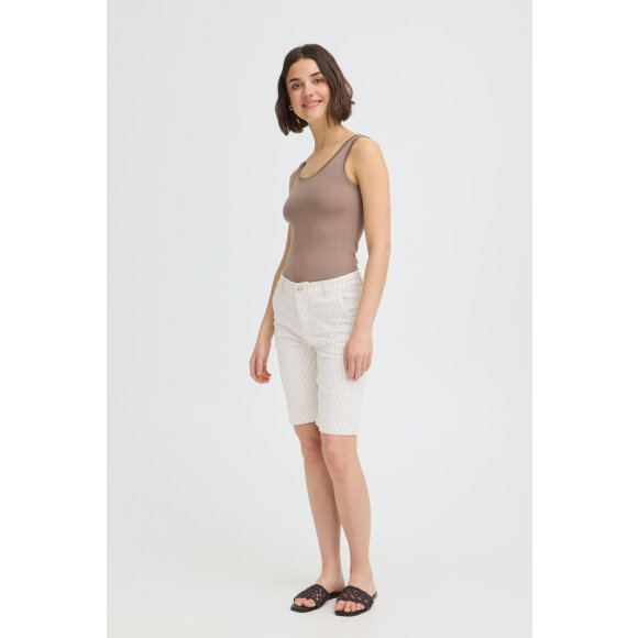 Fransa Shorts - stribet  - Dame - Shorts & Knickers - FRANSA