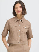 Fransa denimjakke - camel - Denim jakker - FRANSA