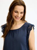 In front Top - navy/blonder - Toppe til dame - Sommertoppe mm. - IN FRONT