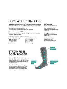 Sockwell dame kompressionsstrømper  - Strømper & strømpebukser - SockWell