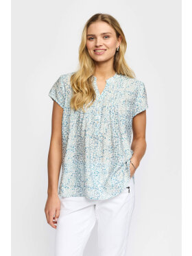 2-biz bluse - blå mix - Dame - Bluser - 2-Biz 2-biz bluse - blå mix - Dame - Bluser - 2-Biz